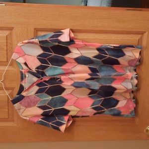 Multi colored blouse